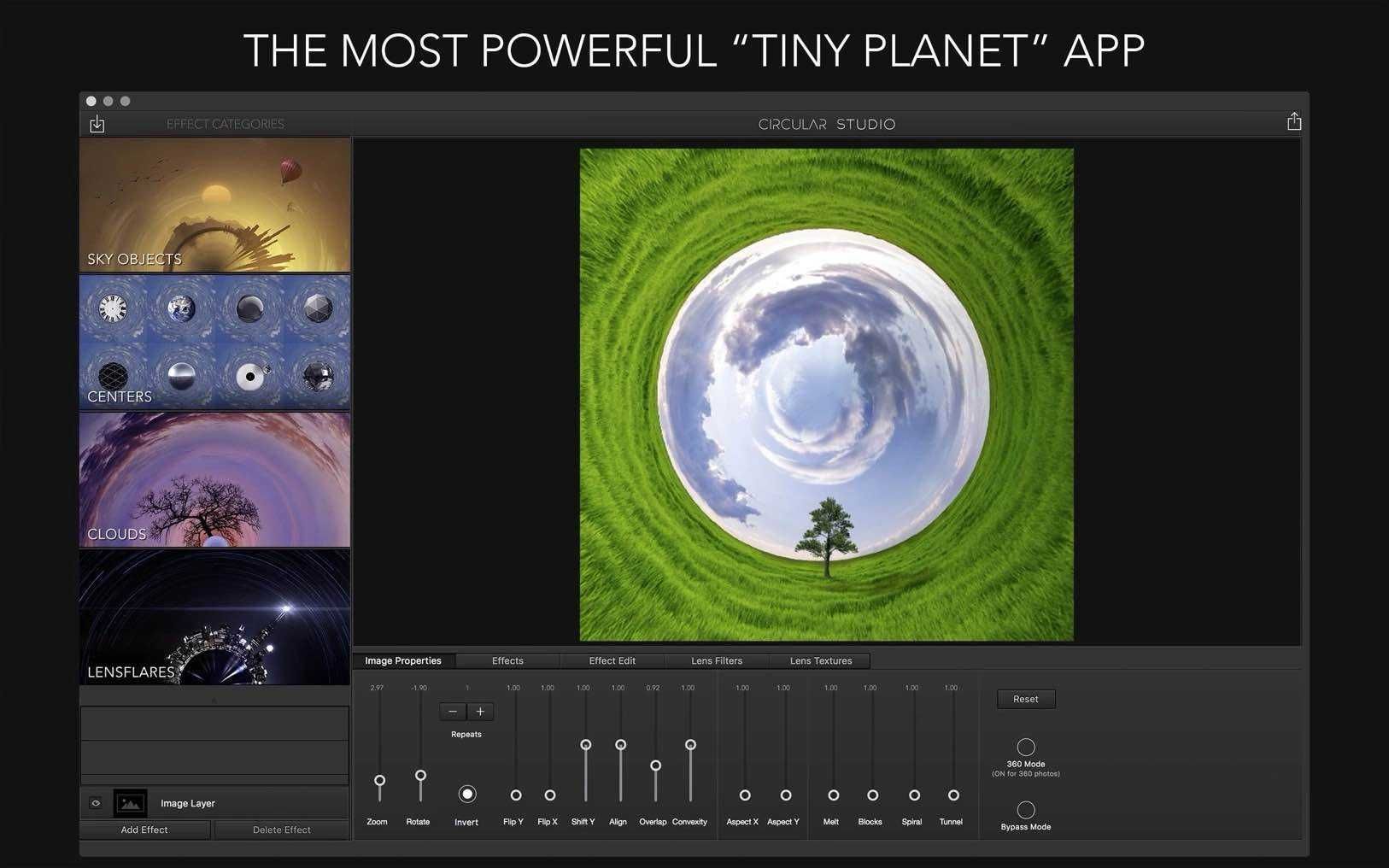 Circular Studio 3.0 for Mac v3.0 小星球特效相机