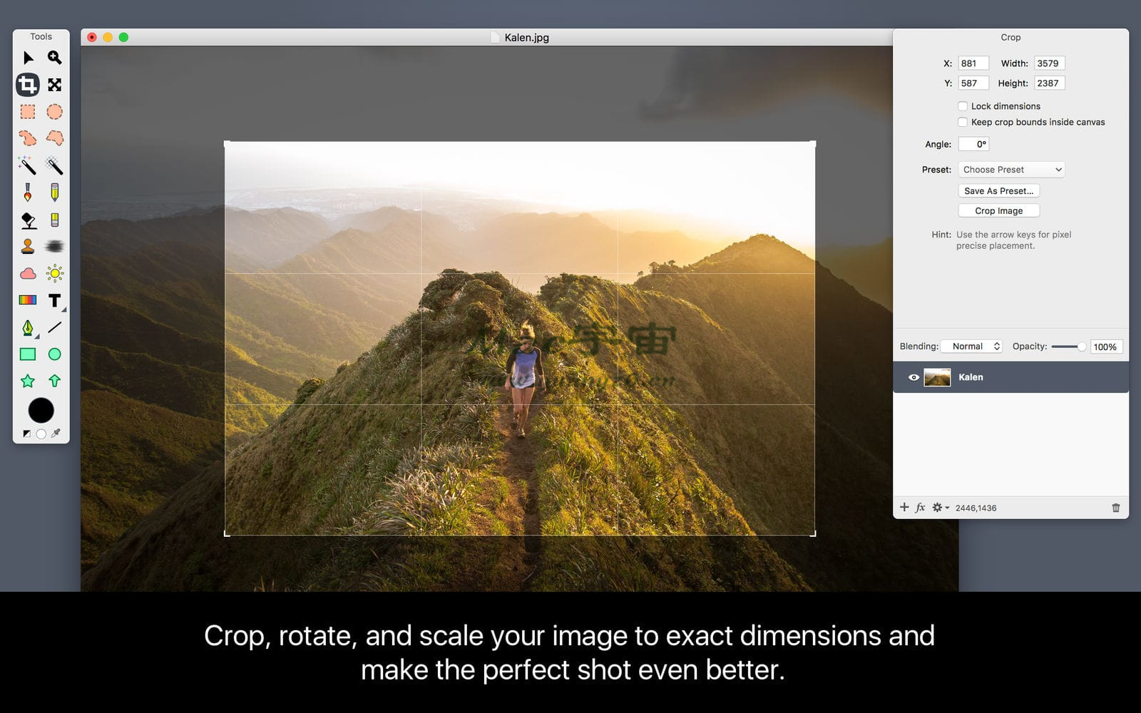 Acorn for Mac v8.3.1 轻量级图片编辑工具