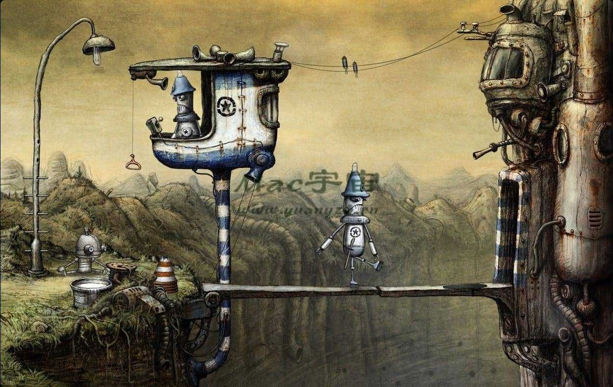 机械迷城 for Mac Machinarium Collectors Edition v4041.47361 中文原生版
