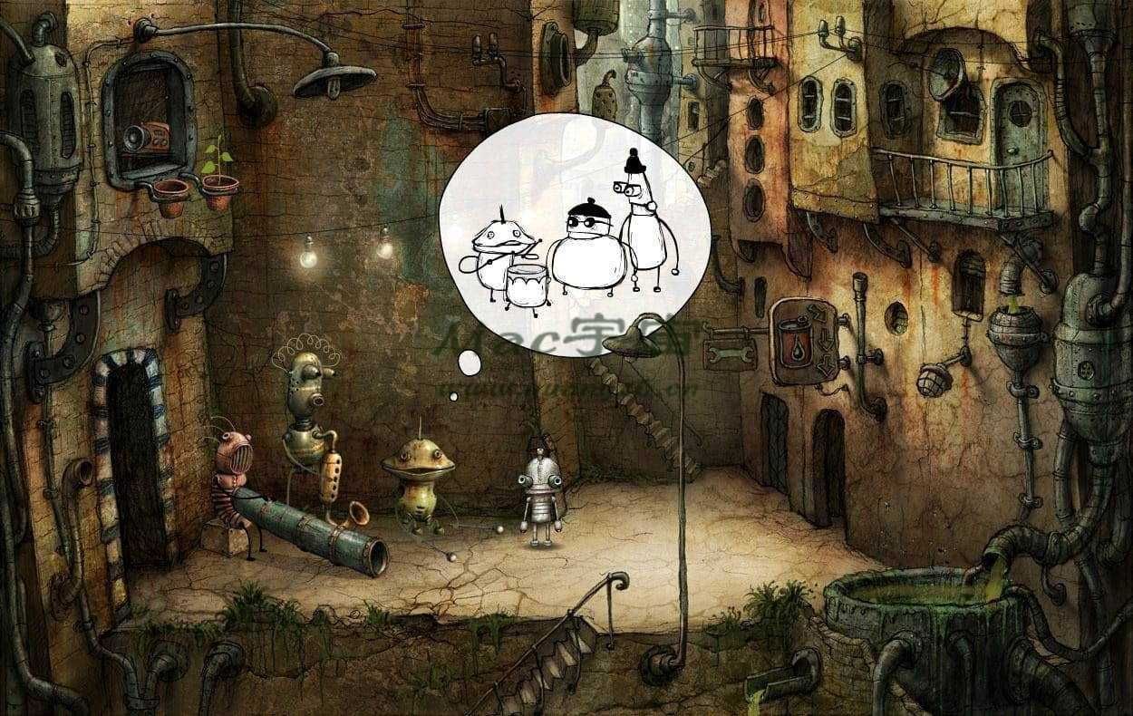 机械迷城 for Mac Machinarium Collectors Edition v4041.47361 中文原生版