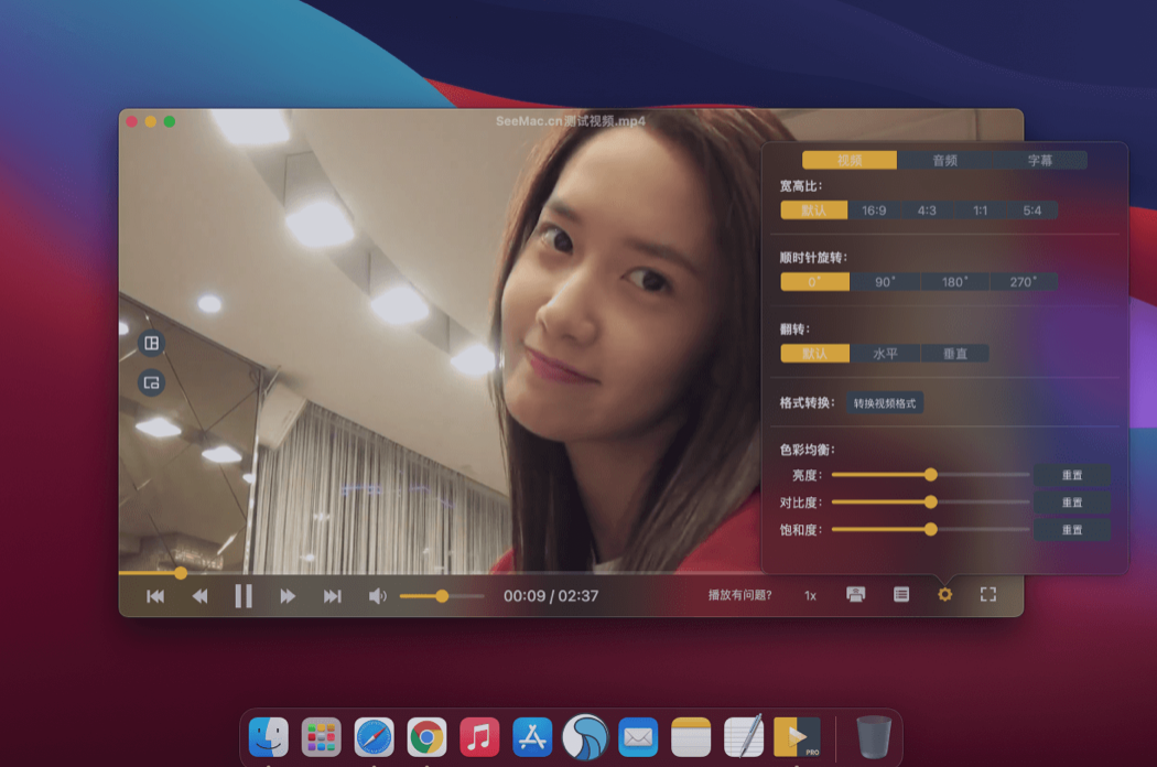 OmniPlayer Pro for Mac v2.1.14 中文版 支持无线投屏的视频播放器