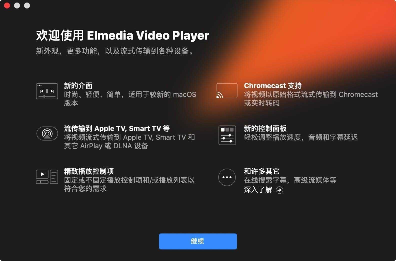 Elmedia Video Player Pro 媒体工具 第1张-Mac毒 Elmedia Video Player Pro 媒体工具 第1张