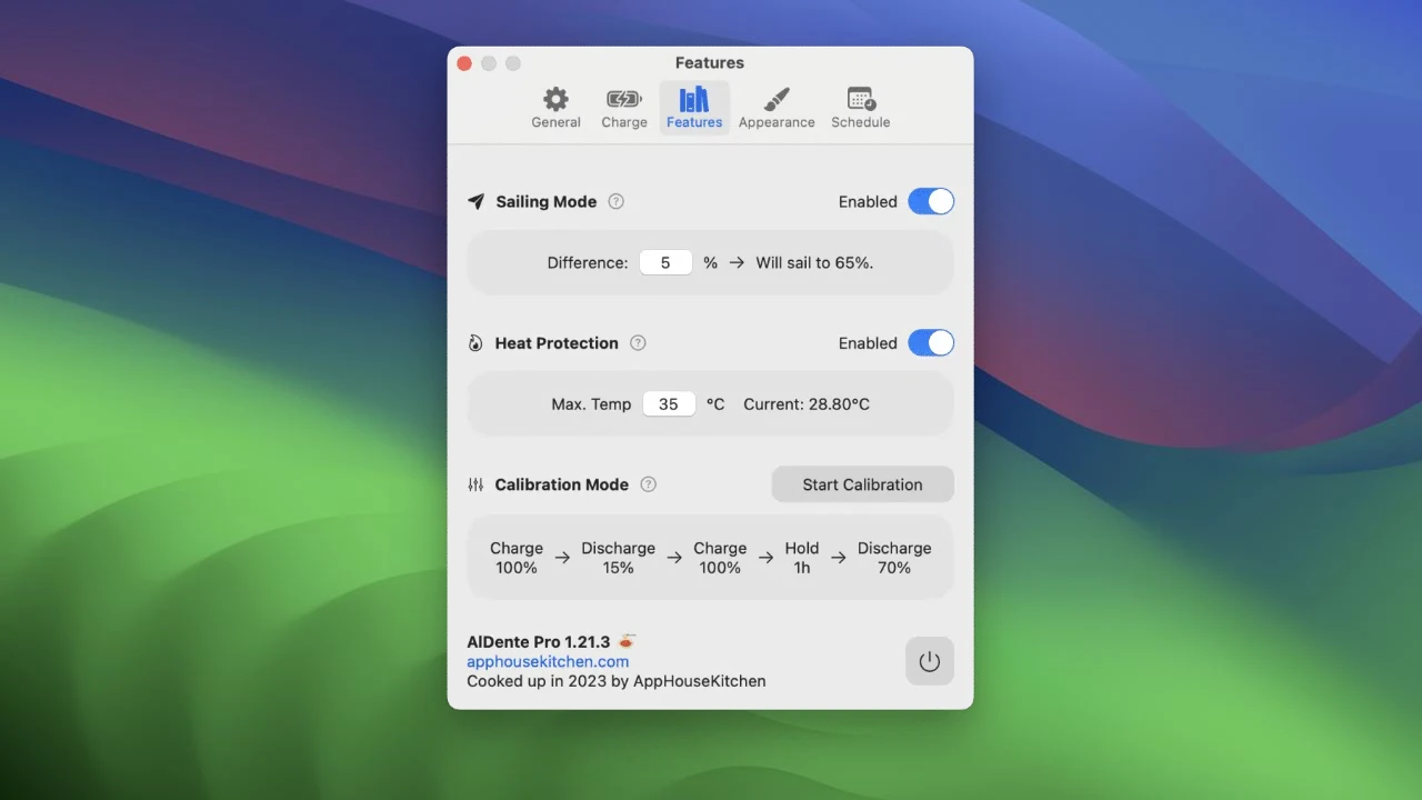 AlDente Pro for Mac v1.36.1 电池管家-Mac猫 AlDente Pro for Mac v1.36.1 电池管家-Mac猫