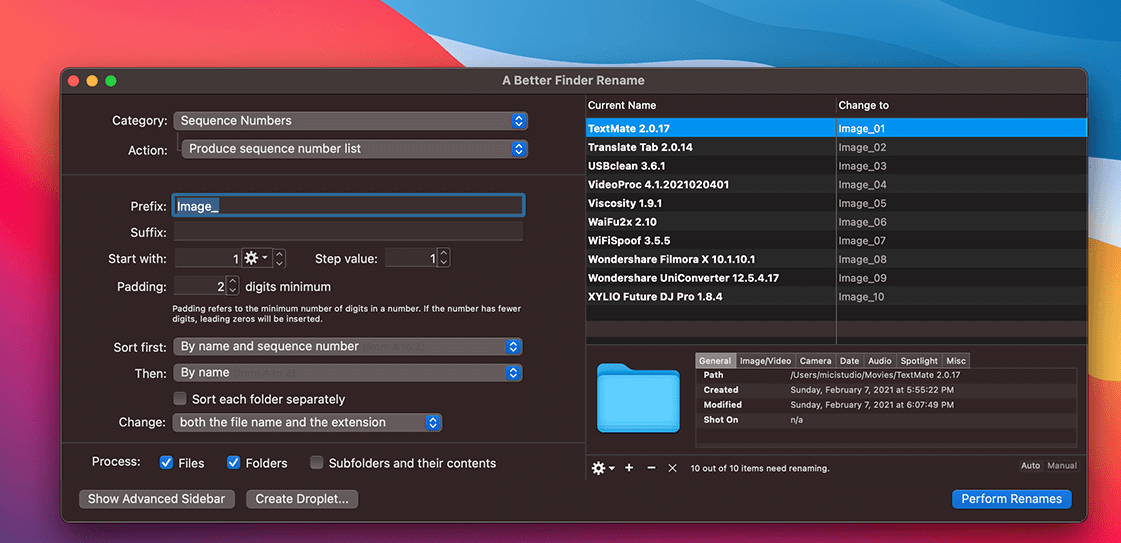 A Better Finder Rename for Mac v12.20 中文版 强大的批量重命名工具 image.png