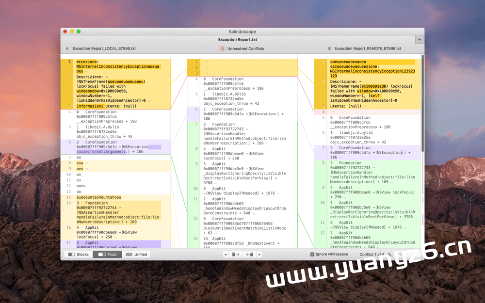 【R10】Kaleidoscope for Mac v6.3.1 Mac文件对比工具