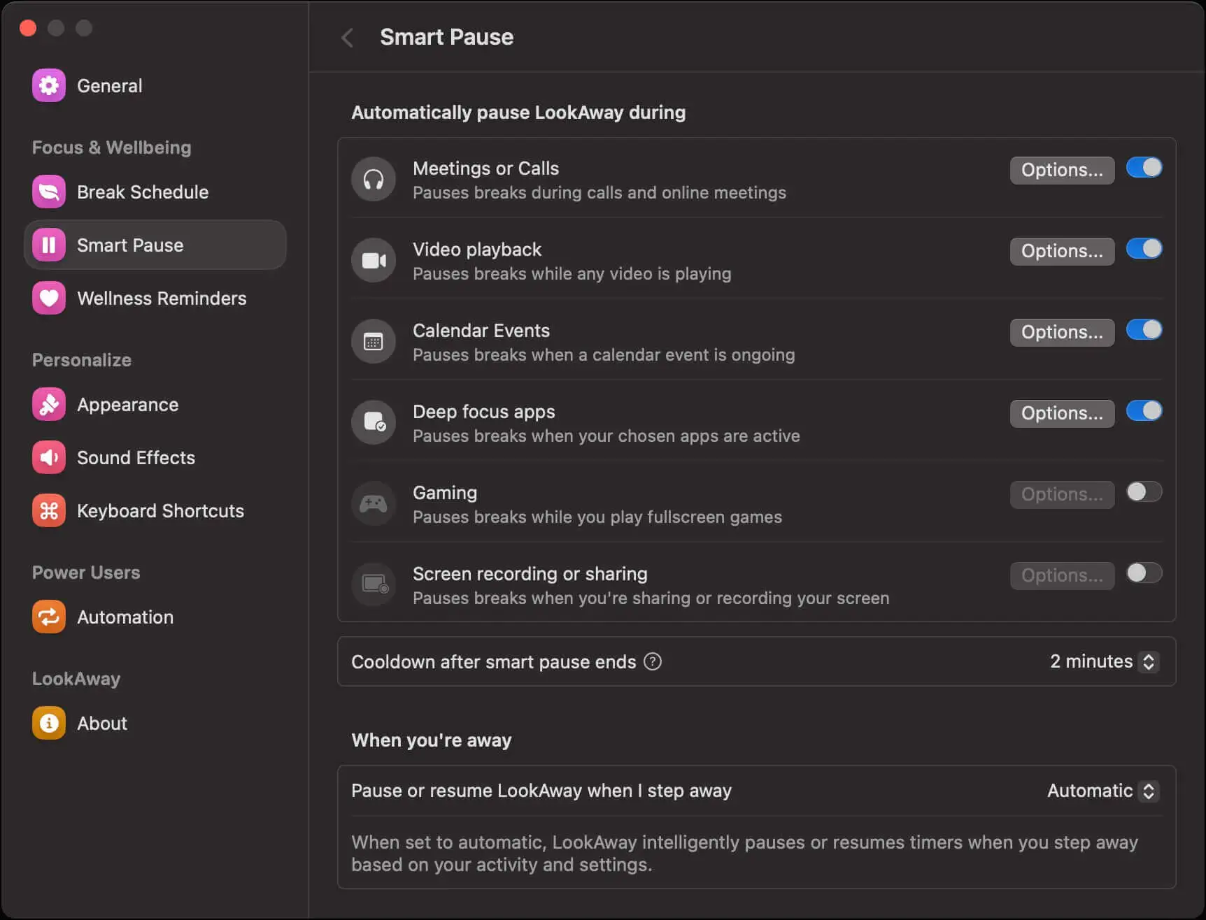 LookAway for Mac v1.14.6 智能休息助手