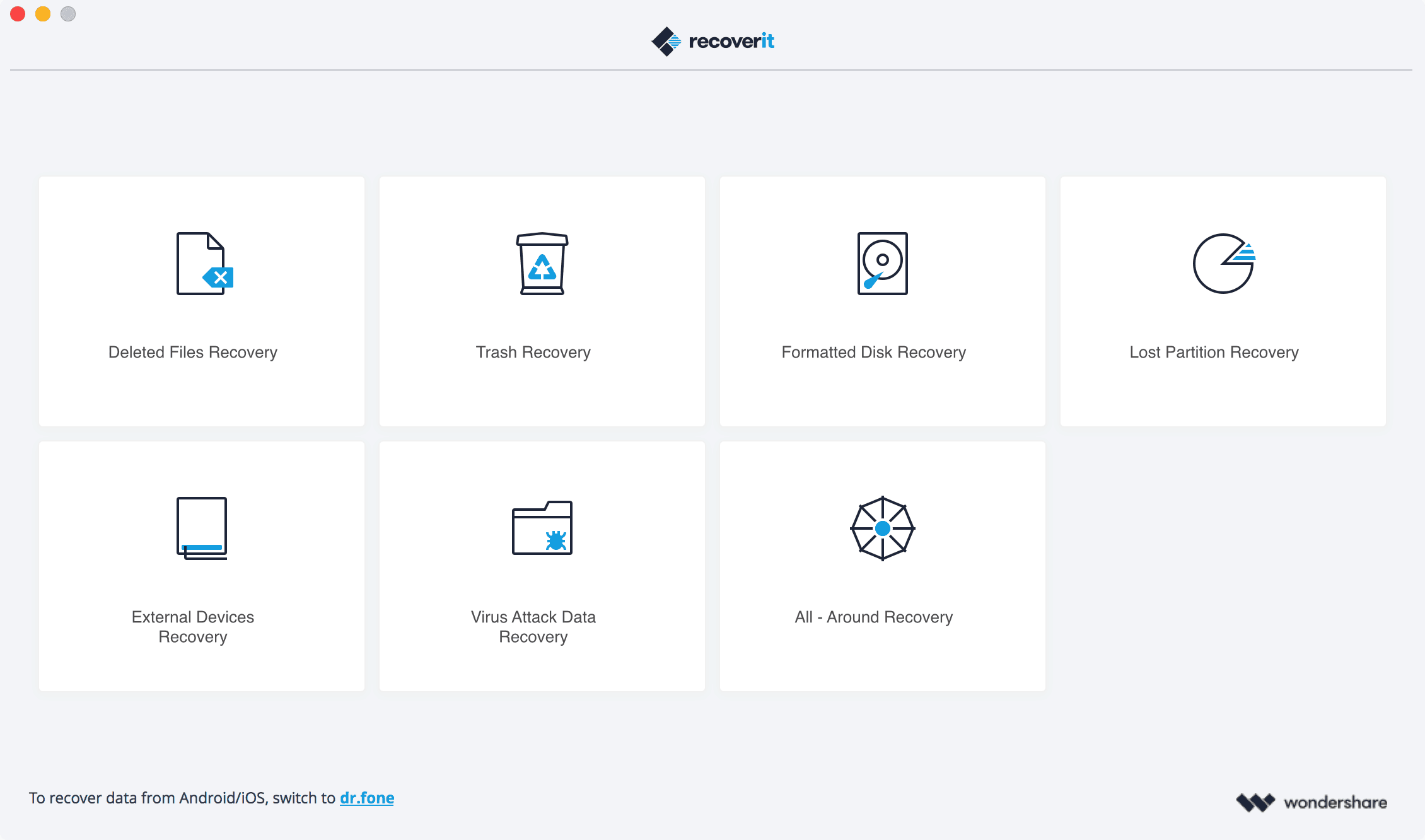 【R126】Wondershare Recoverit for Mac v14.0.3.13 中文版 数据恢复软件