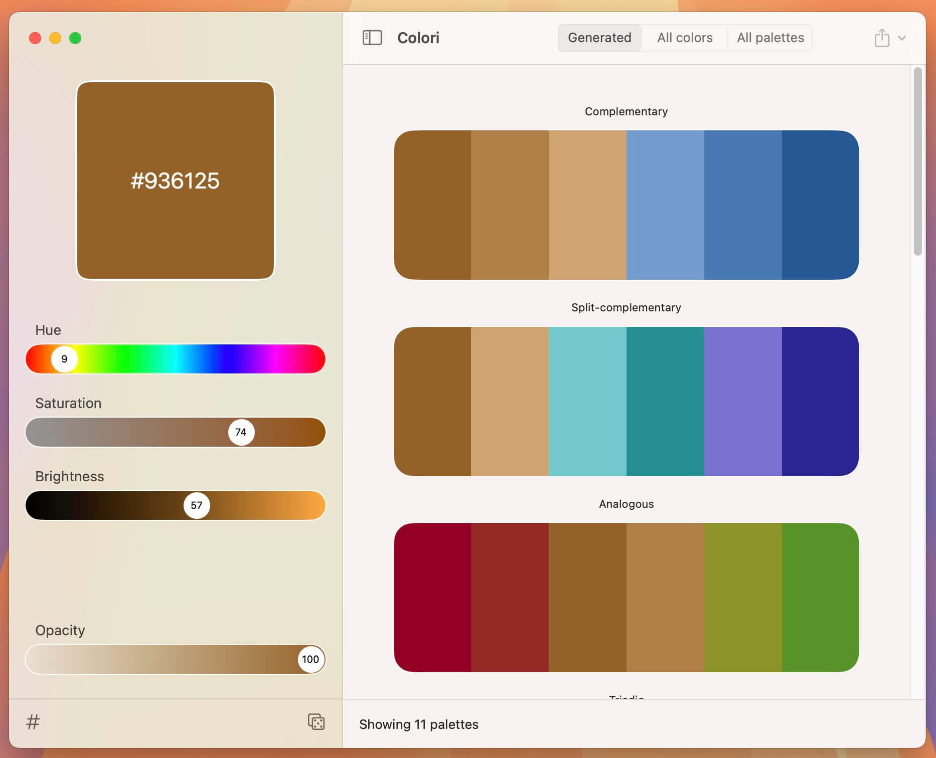 Colori for Mac v1.7 颜色设计器