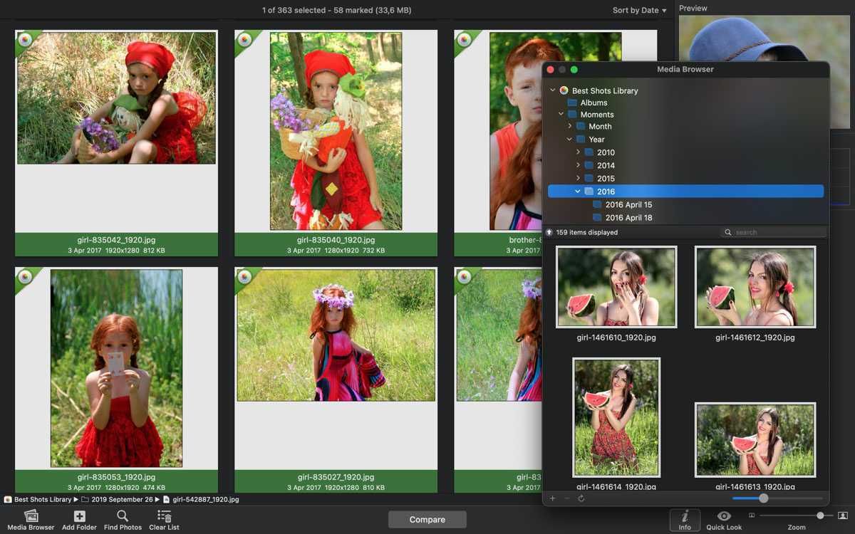 PhotoSweeper for Mac v5.1.2 重复照片查找删除工具