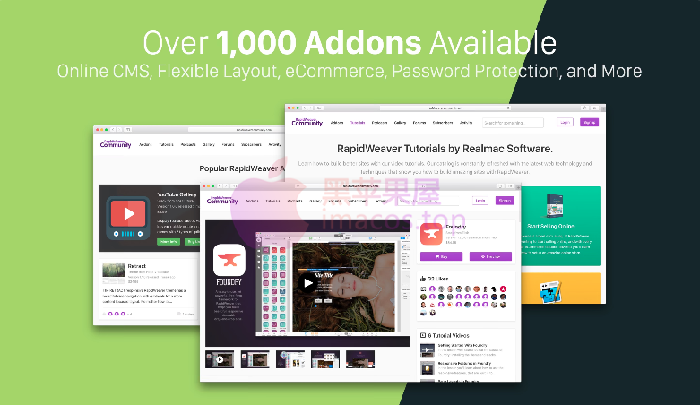 RapidWeaver For Mac v9.6.6 (21134)专业的的网页设计软件