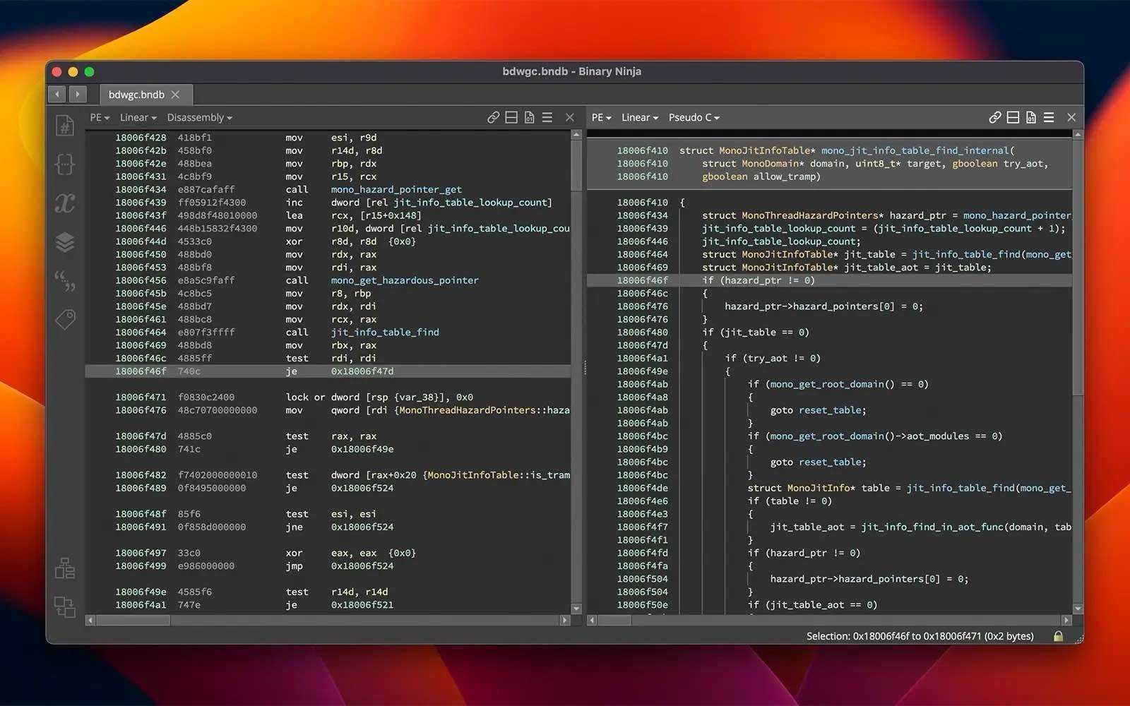 Binary Ninja for Mac v5.2.8614.dmg