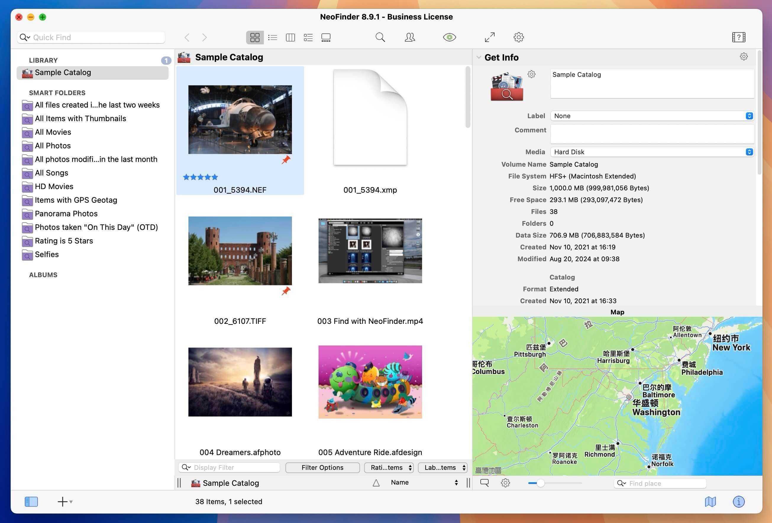 NeoFinder for Mac v9.0 文件管理工具