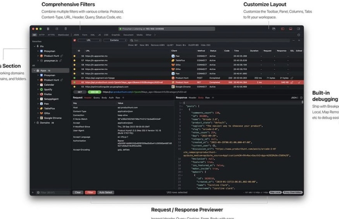Proxyman Web for Mac v6.0.0 HTTP/HTTPS调试工具