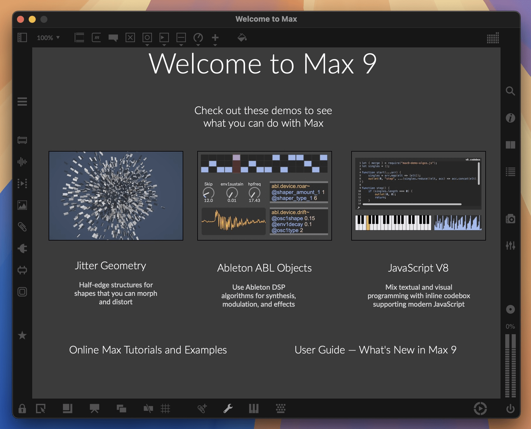 Cycling 74 Max for Mac v9.0.8 音乐可视化编程软件