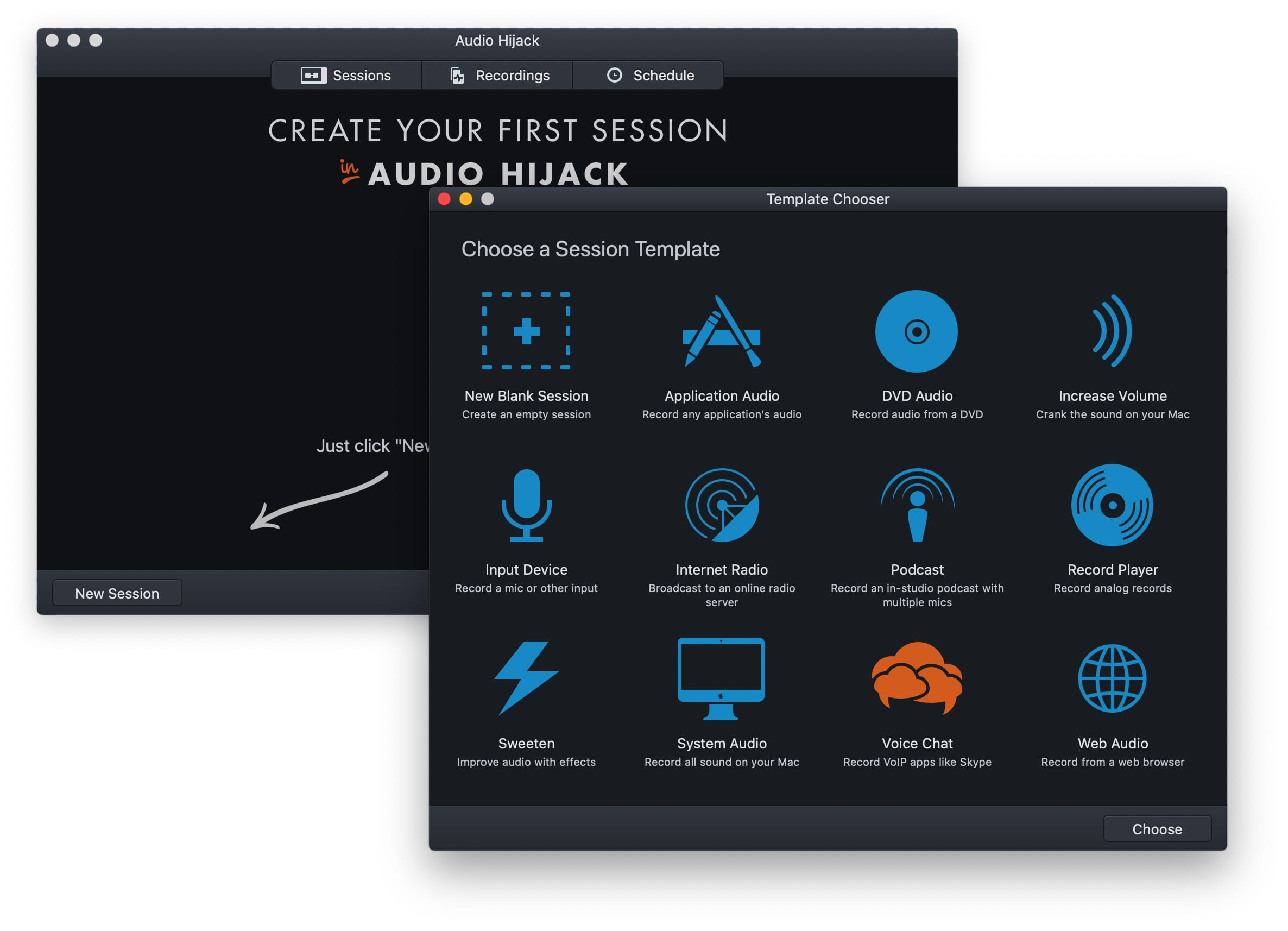 Audio Hijack for Mac v4.5.4 录制应用程序内播放的声音 Audio Hijack for Mac v4.5.4 录制应用程序内播放的声音