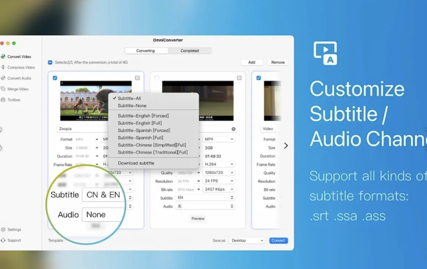 Video Converter X2 即刻转换 for Mac v1.3.2 中文版 超赞的mac视频转换软件-Mac猫 Video Converter X2 即刻转换 for Mac v1.3.2 中文版 超赞的mac视频转换软件-Mac猫