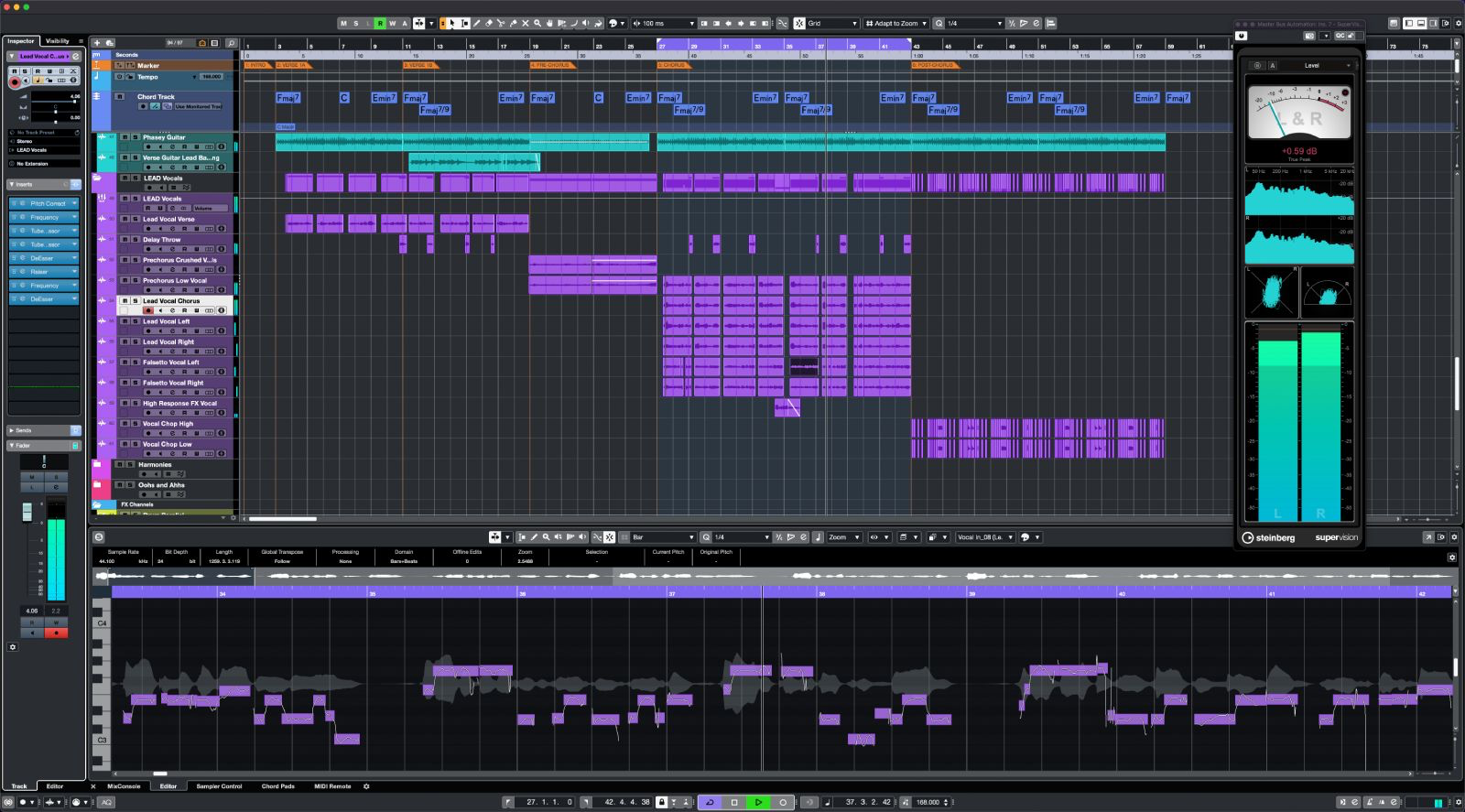 Steinberg Cubase Pro for Mac v15.0.10 音乐制作编辑工具 Steinberg Cubase Pro for Mac v15.0.10 音乐制作编辑工具