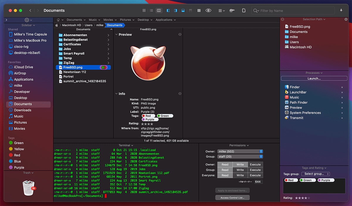 Path Finder for Mac v2211 中文版 强大的文件资源管理器 Path Finder for Mac v2211 中文版 强大的文件资源管理器