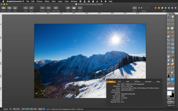GraphicConverter for Mac v12.5 中文版 图片浏览编辑和格式转换工具 GraphicConverter for Mac v12.5 中文版 图片浏览编辑和格式转换工具-Mac猫