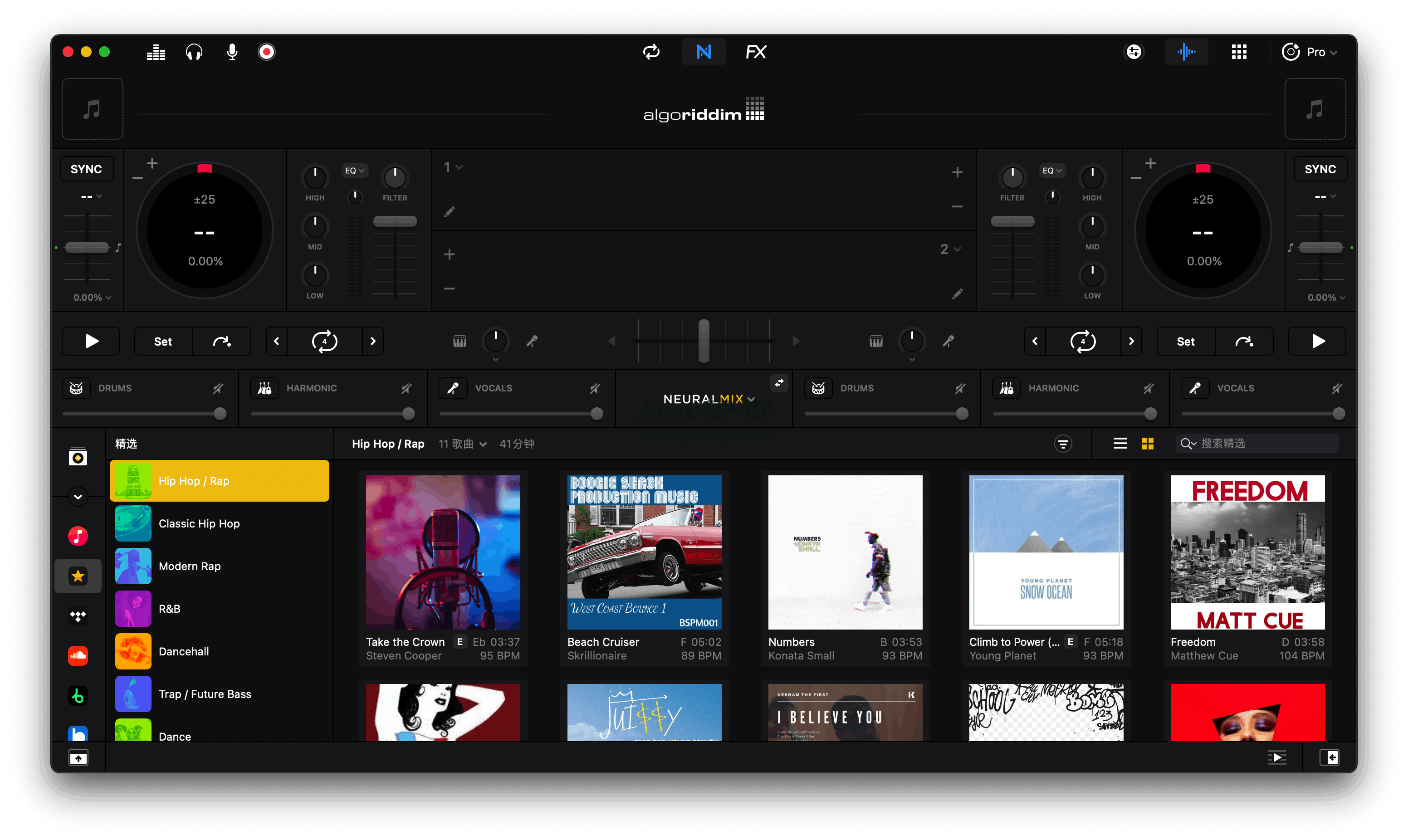djay Pro AI for Mac v5.6.3 优秀的DJ软件-Mac猫