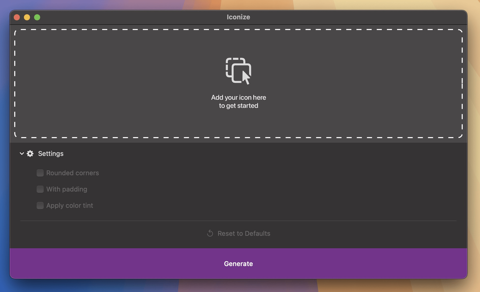 Iconize for Mac v1.8.7 图标制作 Iconize for Mac v1.8.7 图标制作