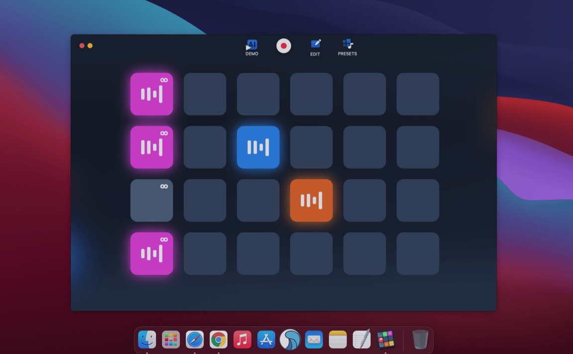 Loop Mash Up for Mac v1.2.15 破解版 专业电音混音垫和循环器 Loop Mash Up for Mac v1.2.15 破解版 专业电音混音垫和循环器