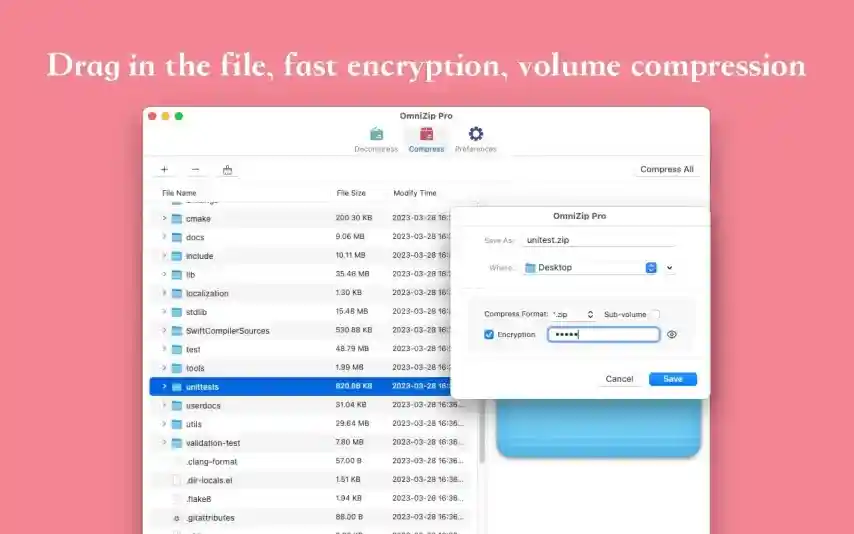 OmniZip - RAR Extractor for Mac v2.4.2 一款功能强大的压缩工具