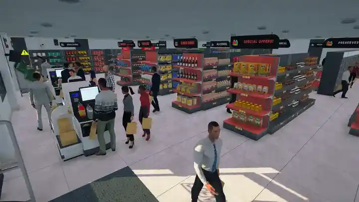 Supermarket Simulator for Mac v1.2.5.1 超市模拟器