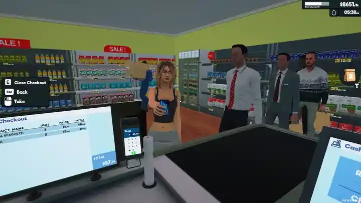 Supermarket Simulator for Mac v1.2.5.1 超市模拟器
