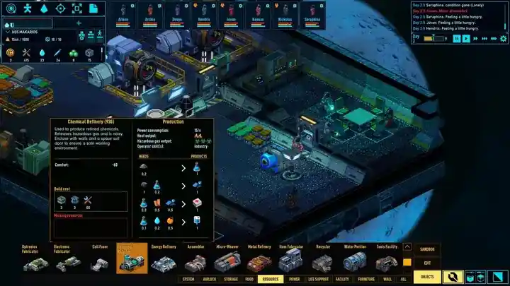 Space Haven for Mac v0.22.4.8 太空避难所