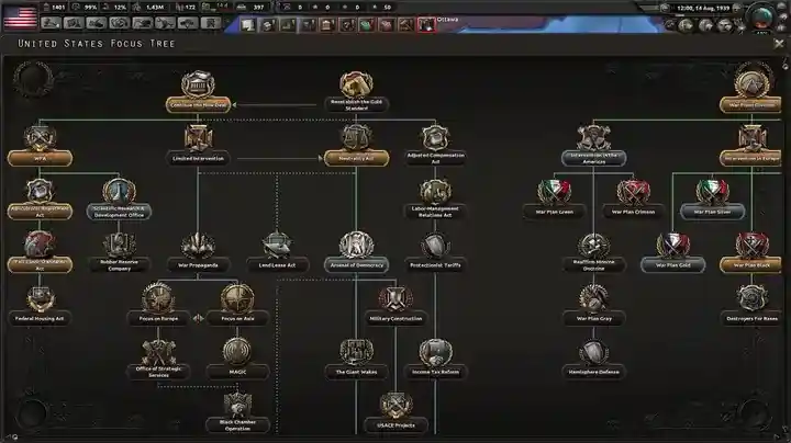 Hearts of Iron IV for Mac v1.18.1 钢铁雄心4 Hearts of Iron IV for Mac v1.18.1 钢铁雄心4
