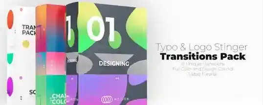 Typo &amp;amp;#038; Logo Stinger Transitions for Mac vnan 字体和标志过渡效果