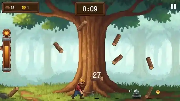 Timber Rush for Mac v1.1.1 木材拉什 Timber Rush for Mac v1.1.1 木材拉什