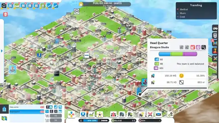 City Game Studio: Your Game Dev Adventure Begins for Mac v1.26.3 城市游戏工作室：你的游戏开发之旅即将开启