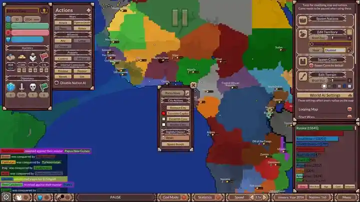 Ages of Conflict: World War Simulator for Mac v4.4.0 冲突时代：世界大战模拟器