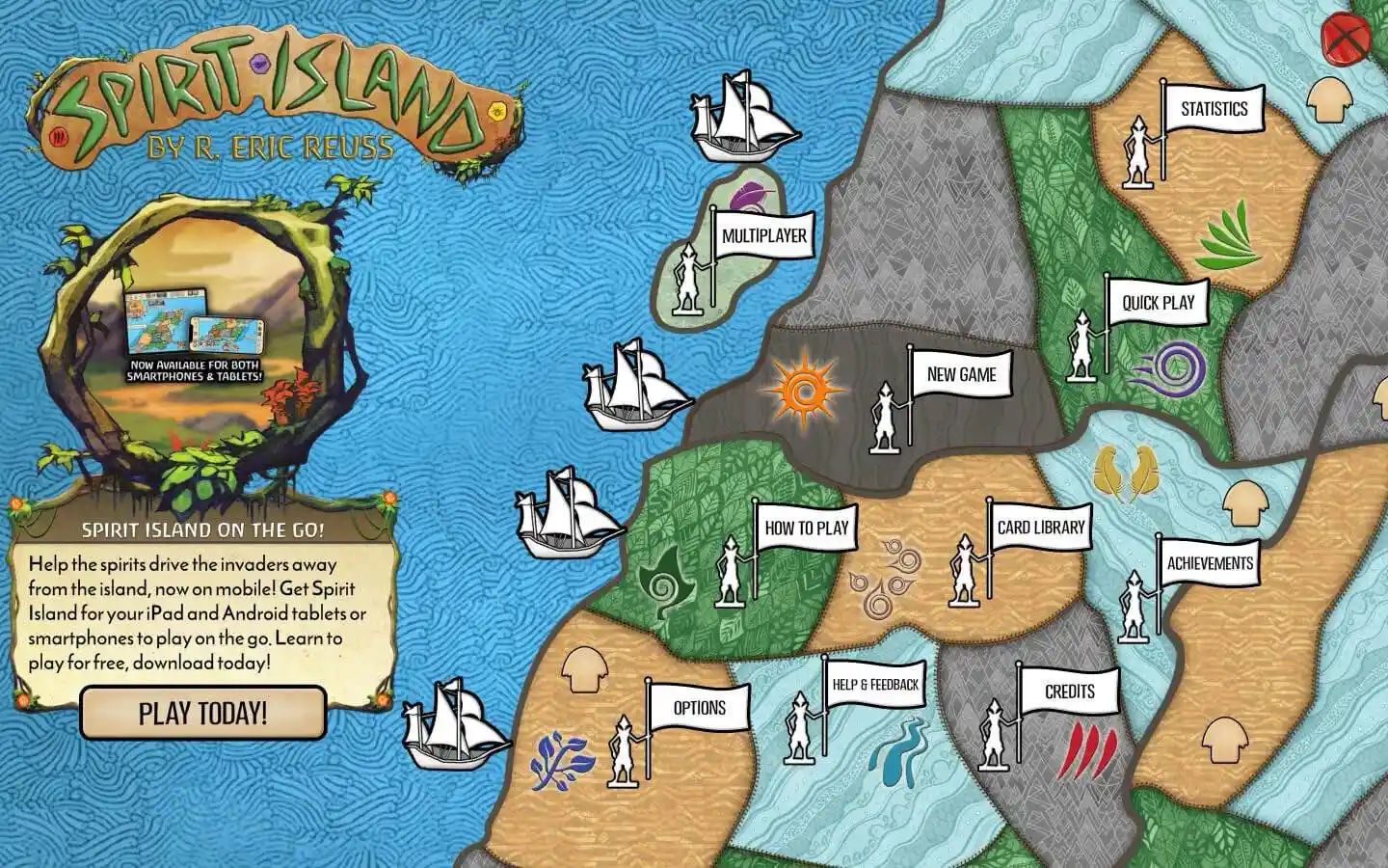 灵迹岛 Spirit Island for Mac v3.3.1 英文原生版 含DLC 灵迹岛 Spirit Island for Mac v3.3.1 英文原生版 含DLC