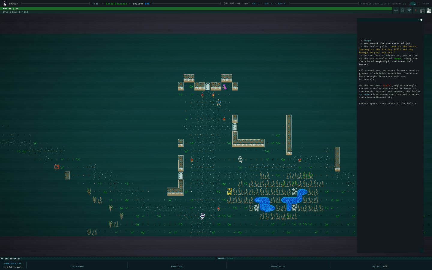 卡德洞窟 Caves of Qud for Mac v2.0.211.51 英文原生版 附DLC 卡德洞窟 Caves of Qud for Mac v2.0.211.51 英文原生版 附DLC