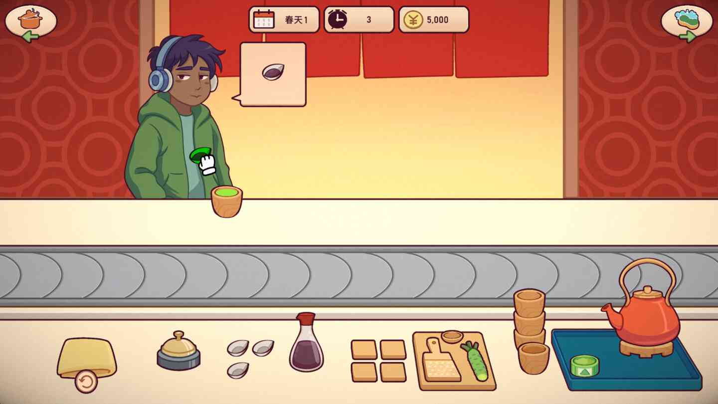 美味回转寿司店模拟器 Ugoku Sushi Bar for Mac v1.0.9 中文原生版 美味回转寿司店模拟器 Ugoku Sushi Bar for Mac v1.0.9 中文原生版