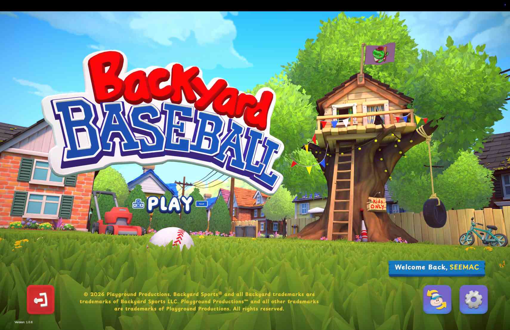 后院棒球 Backyard Baseball for Mac v1.0.9.6 英文原生版