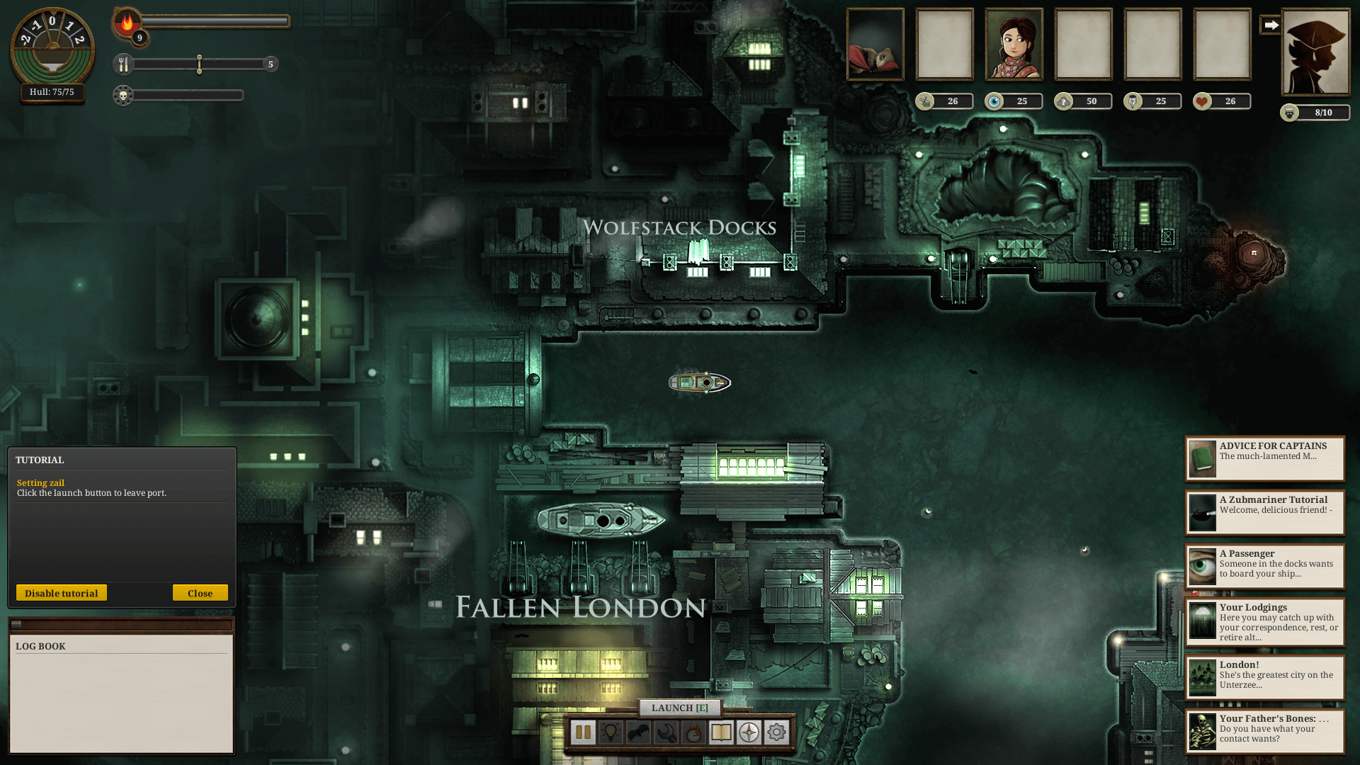 无光之海 SUNLESS SEA for Mac v2.3.0.22 英文原生版 附DLC Z潜水员